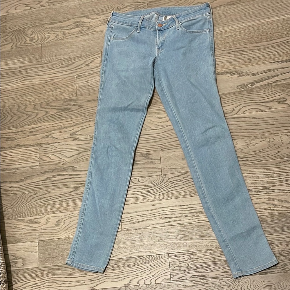 H&M Blue Skinny Jeans. Low waist Fit